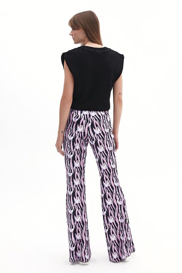 Colorful Women's Straight Leg Trousers 2
