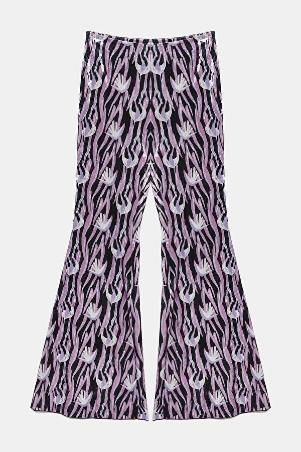 Colorful Women's Straight Leg Trousers 4