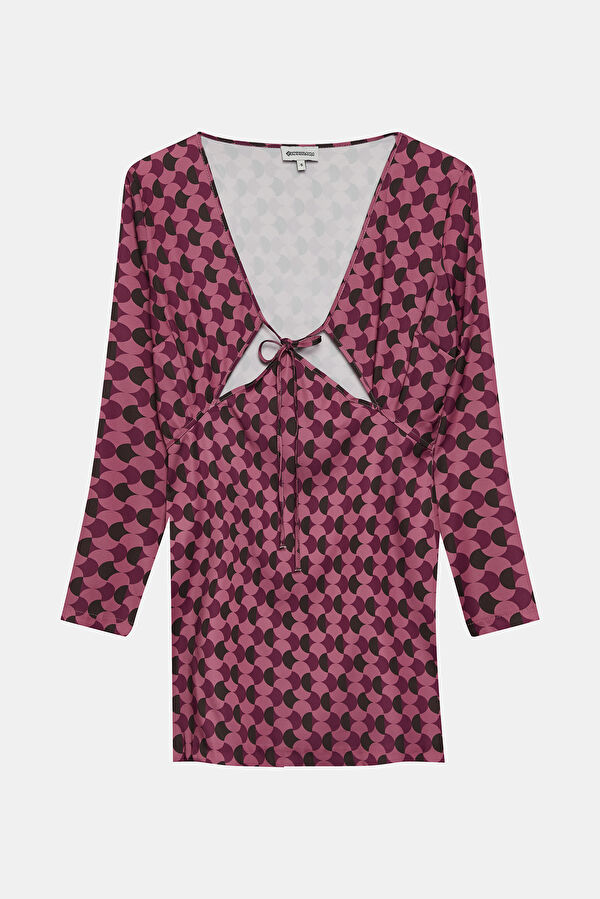 Colorful Mini Women's Dress
