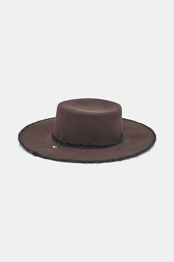 Brown Wool Hat 2