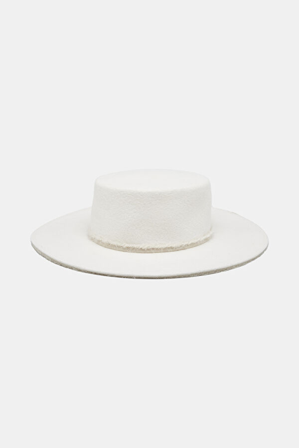 White Wool Hat