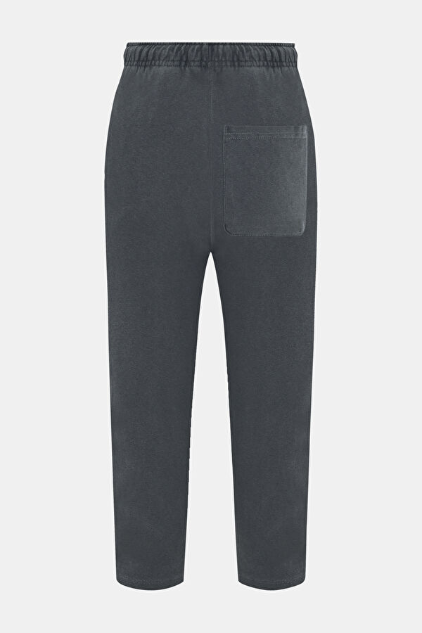 Anthracite Melange Slim-Fit Children's Sports Trousers 2