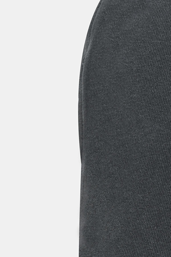 Anthracite Melange Slim-Fit Children's Sports Trousers 3