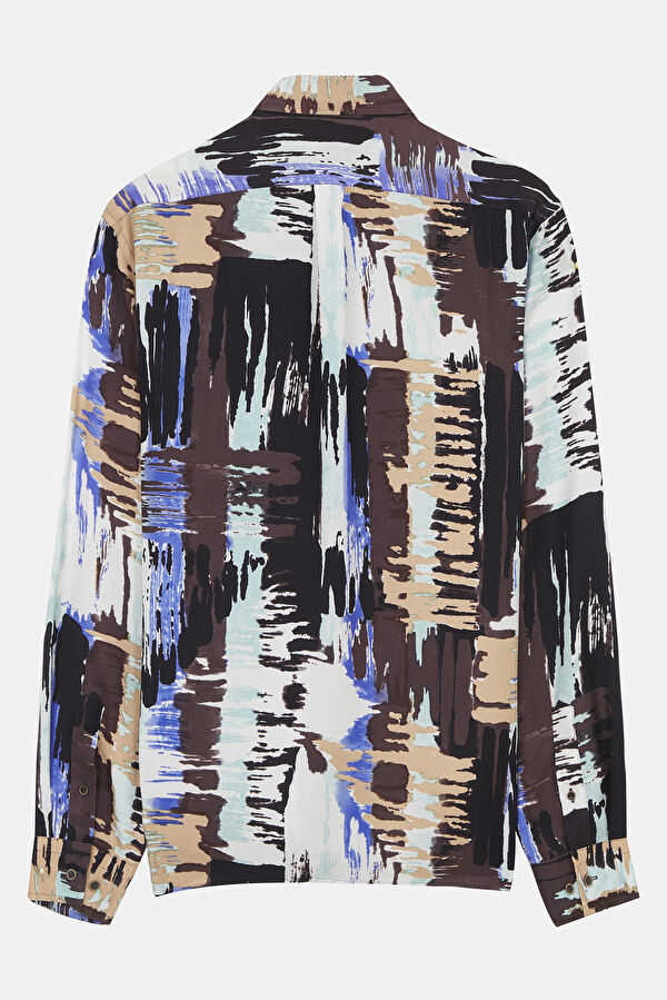 Colorful Patterned Men's Shirt 2