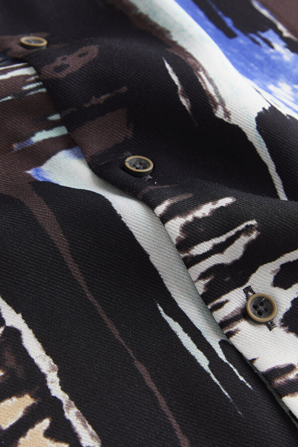 Colorful Patterned Men's Shirt 4
