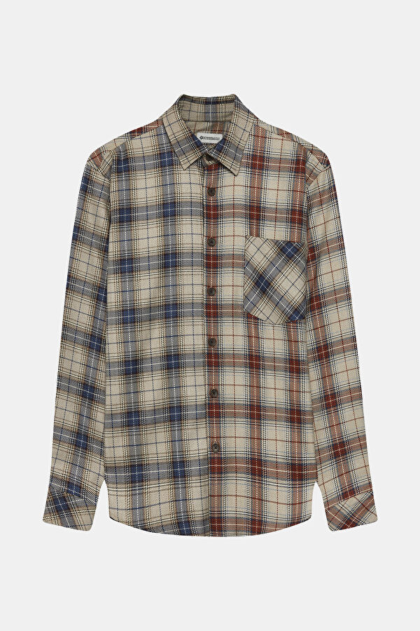 Multicolored Plaid Men's Shirt