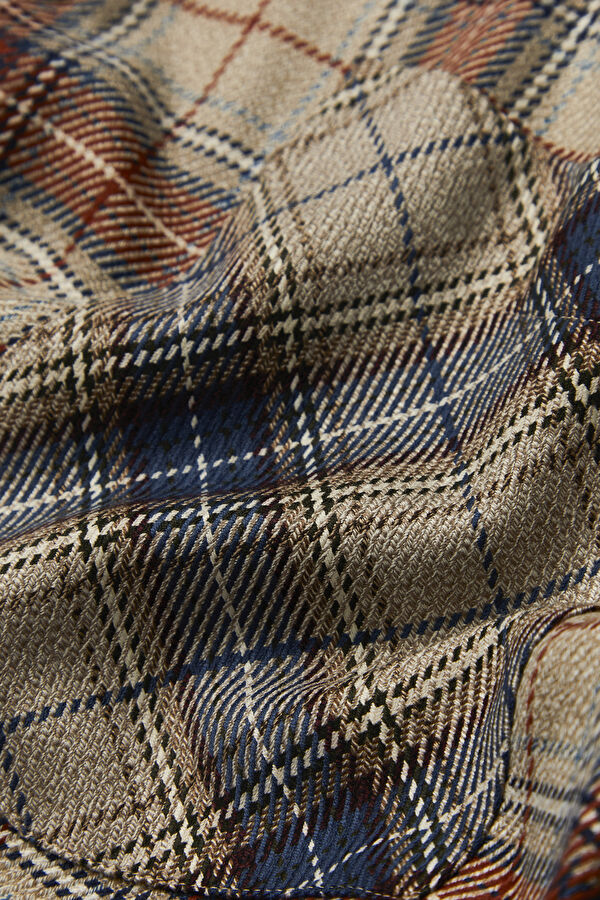 Multicolored Plaid Men's Shirt 3