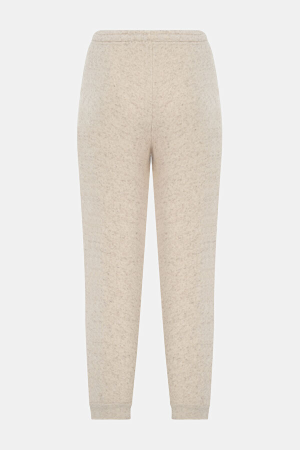 Ecru Slim-Fit Children's Sports Trousers 2