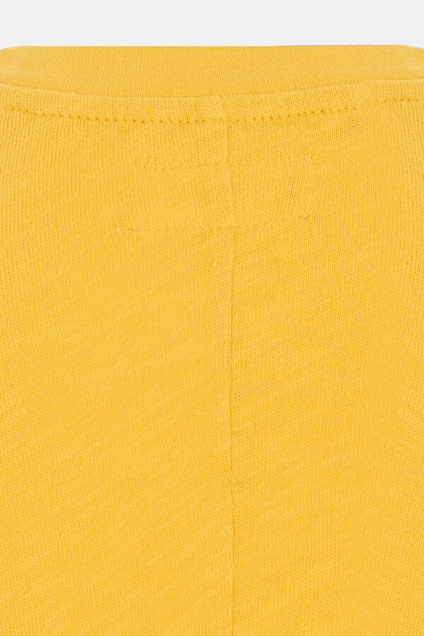 Sarı Bisiklet Yaka T-Shirt 3