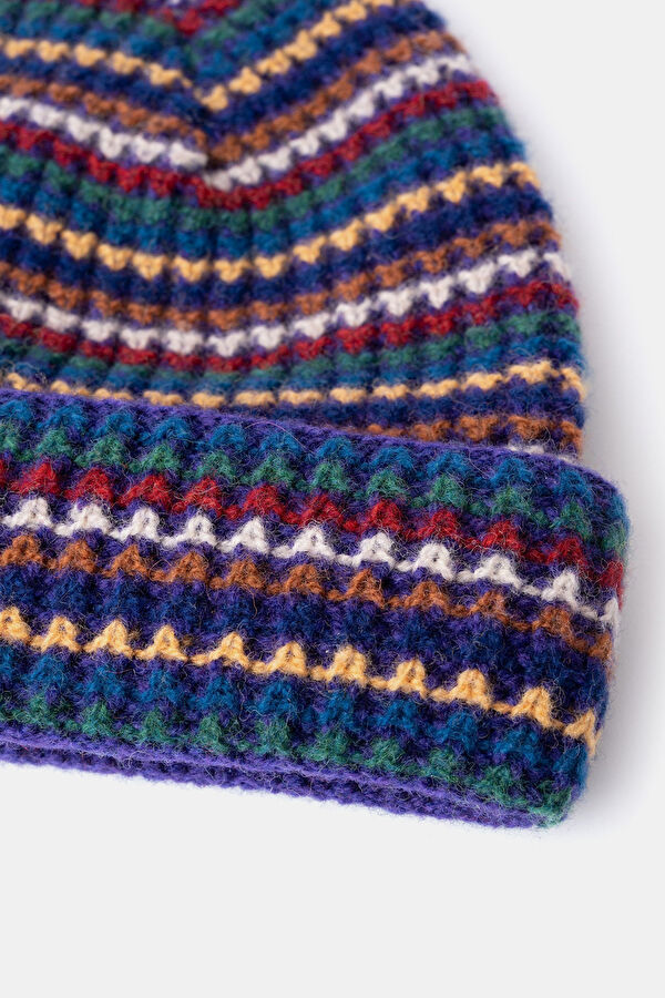Multicolor Wool Beanie 2