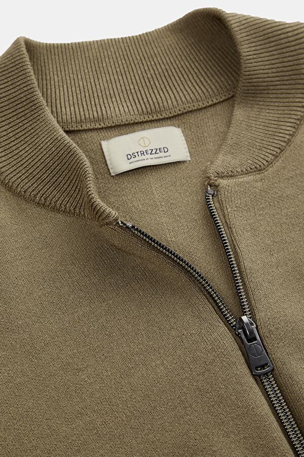 Beige Zip-Up Men's Jacket 3