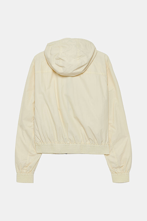 Cream Hooded Men's Jacket 2
