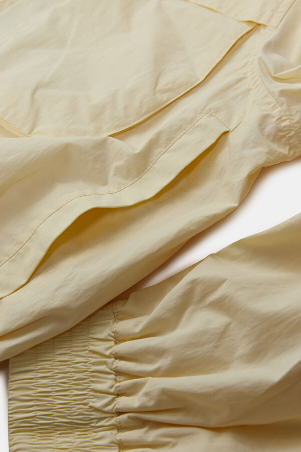 Cream Hooded Men's Jacket 3