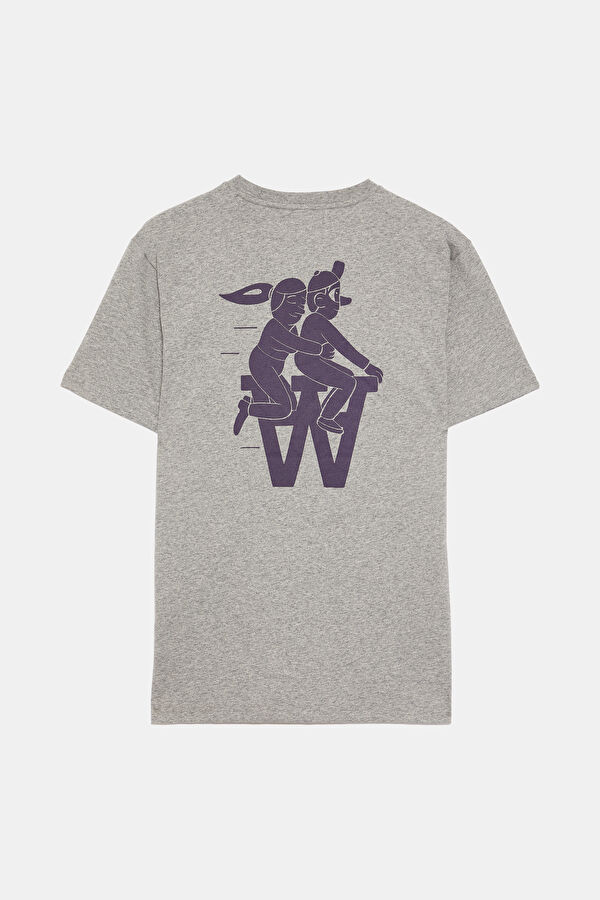 Grey Printed Tshirt 2