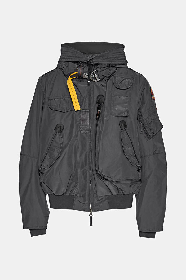Dark Grey Hoodie Coat