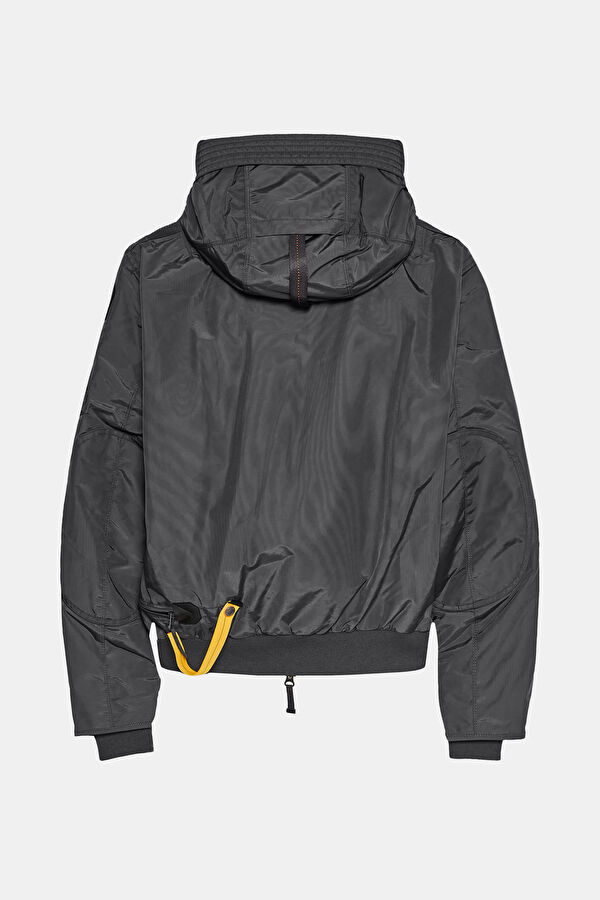 Dark Grey Hoodie Coat 2