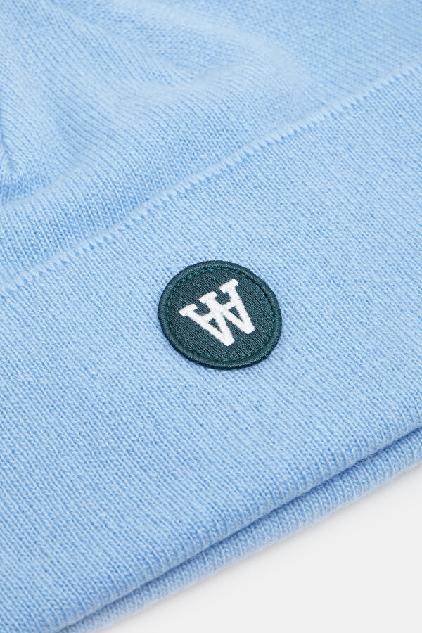 Blue Wool Beanie 2