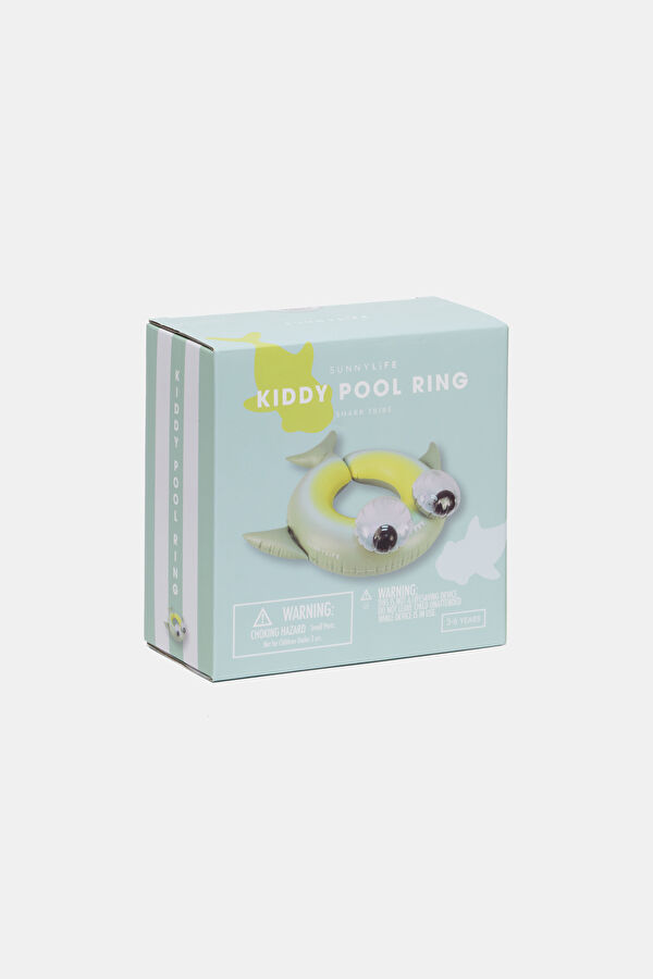 Kiddy Pool Halka Köpekbalığı Kabilesi Haki Deniz Simidi 4