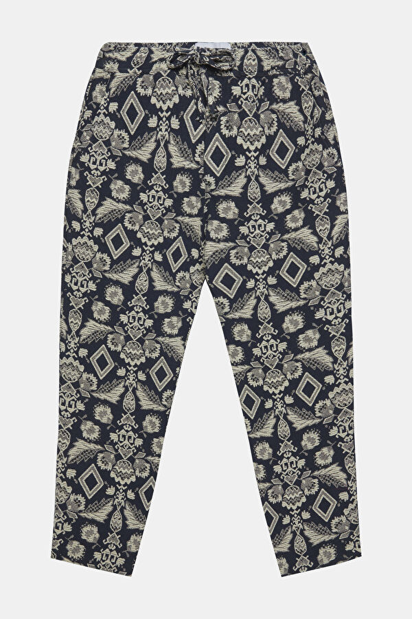 Colorful Straight Leg Men's Trousers