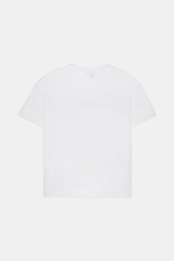 Off-white crew neck women's t-shirt 2