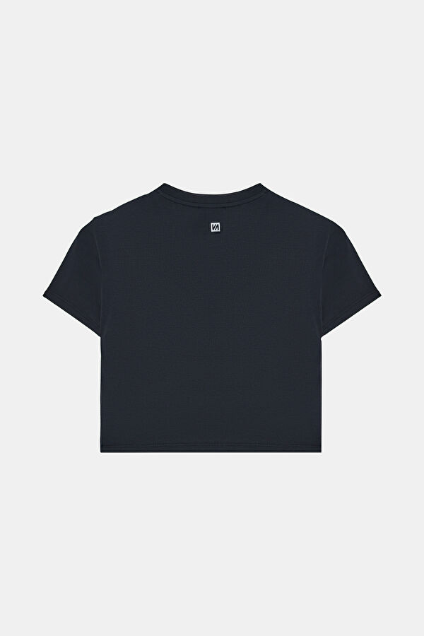 Antrasit Bisiklet Yaka T-Shirt 2