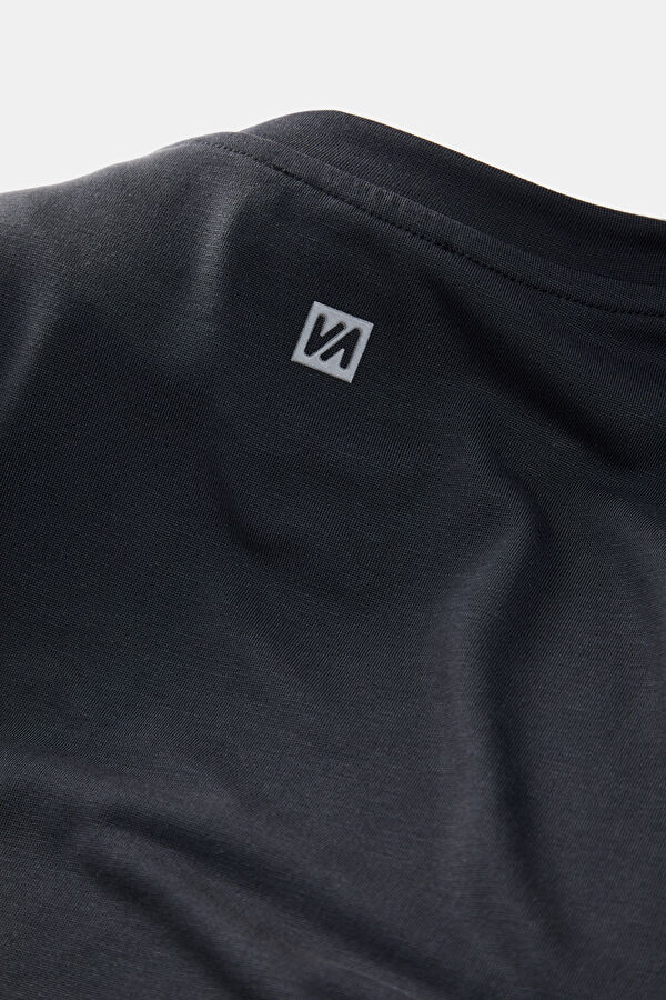 Antrasit Bisiklet Yaka T-Shirt 4