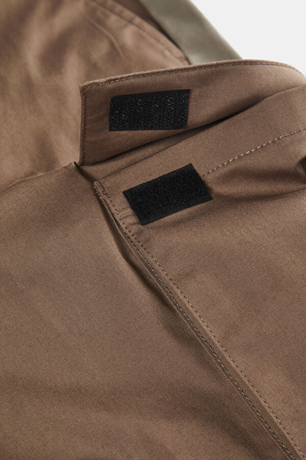 Khaki Slim-Fit Men's Trousers 3