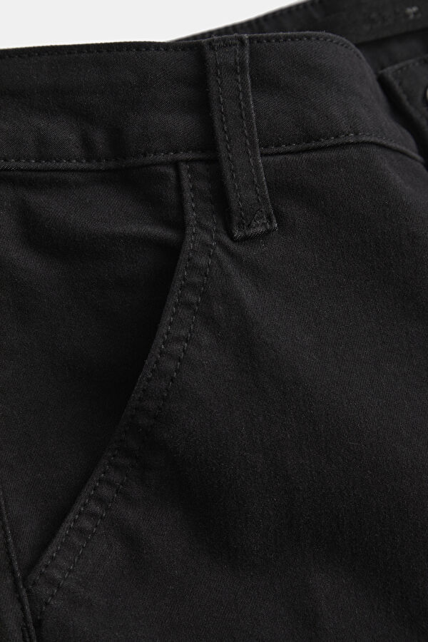 Black Wide Leg Women's Trousers 4
