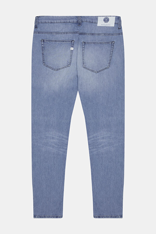 Dar Kalıp Açık Mavi Dar Paça Jean Pantolon 2