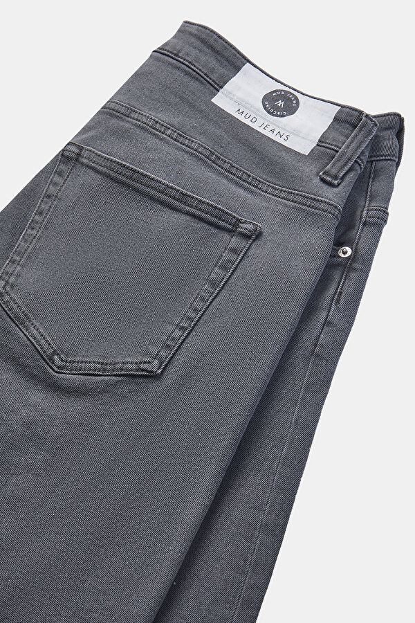 Gri Boru Paça Jean Pantolon 3
