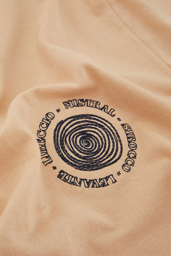 Pembe Bisiklet Yaka T-Shirt 3
