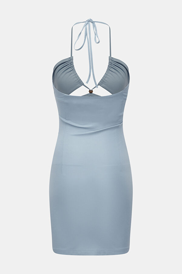 Grey Mini Women's Dress 2