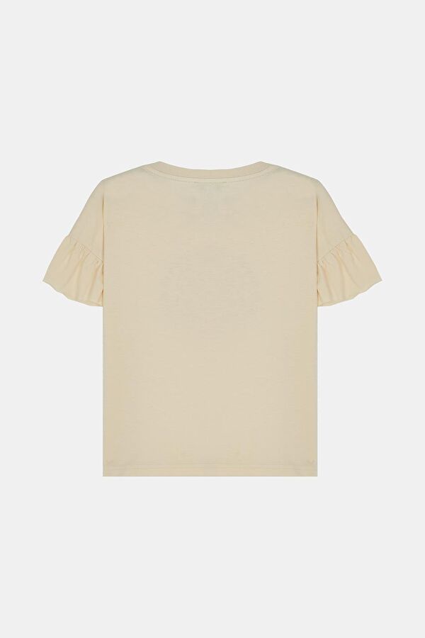 Ecru Printed Tshirt 3