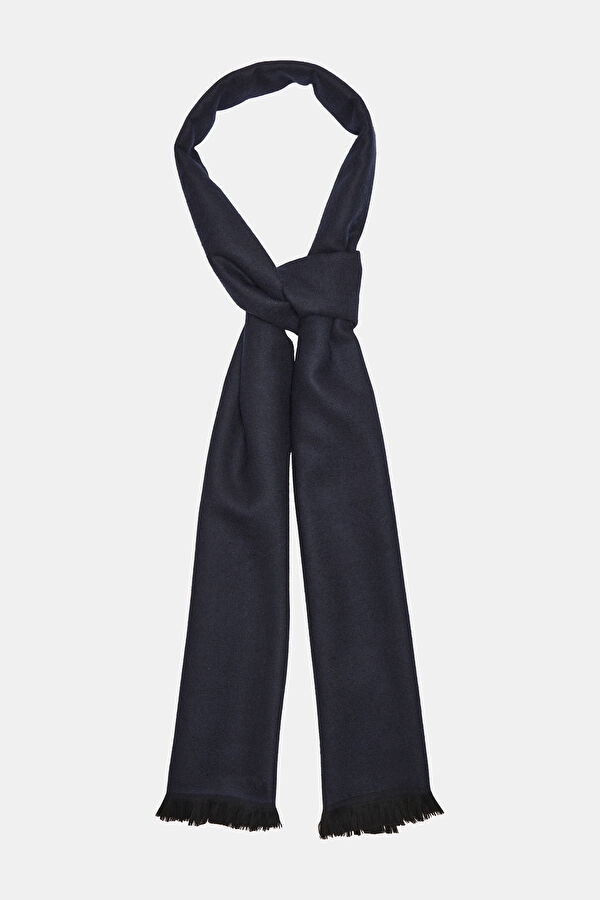 Navy Blue Knitting Design Weft