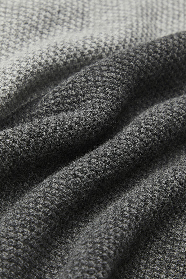 Multicolored Striped Pattern Viscose/Wool Men's Sweater 3