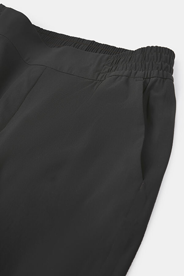 Black Straight Cut Trousers 3