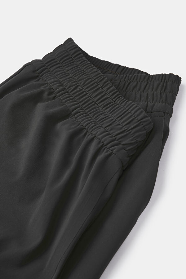 Black Straight Cut Trousers 4
