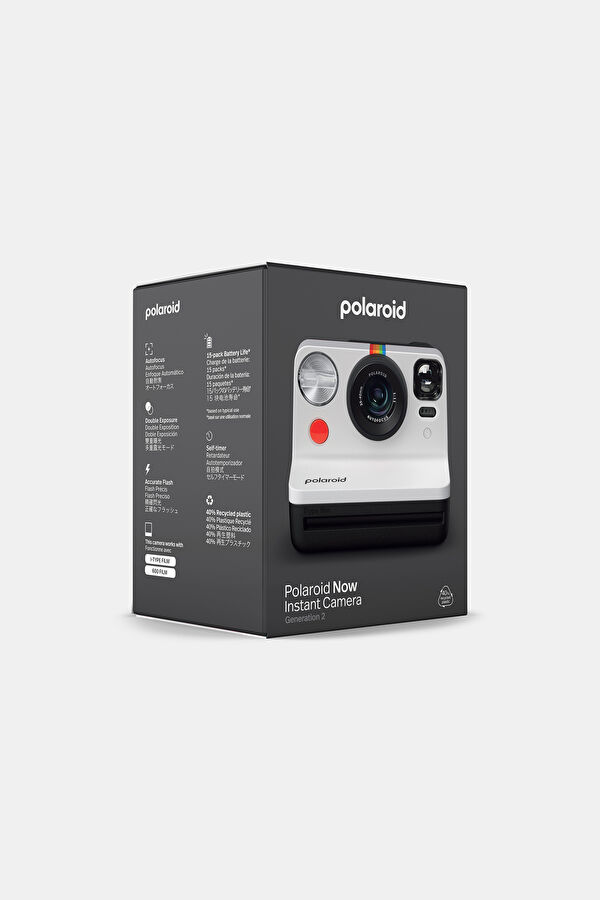 Polaroid Now Gen 2 Siyah Beyaz Fotoğraf Makinesi 7