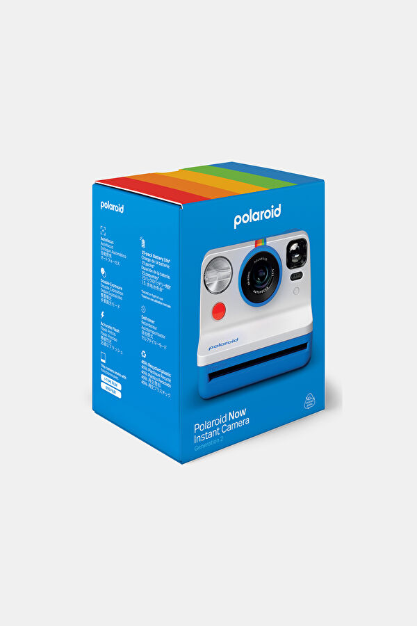 Polaroid Now Gen 2 Mavi Fotoğraf Makinesi 3