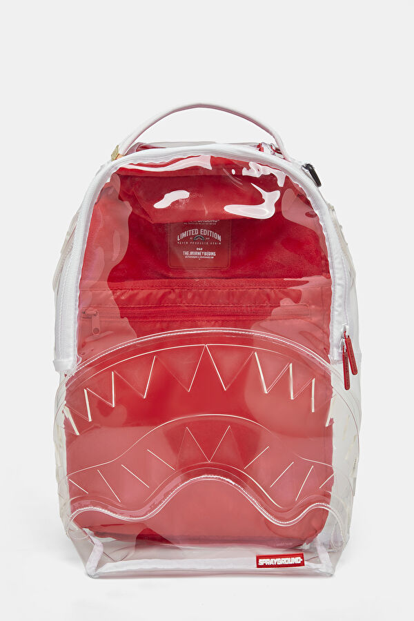 Clear Embossed Sharks in Paris Dlxsv Bac Sırt Çantası