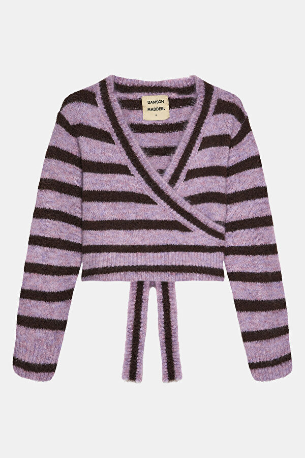 Brown Tricot Cardigan