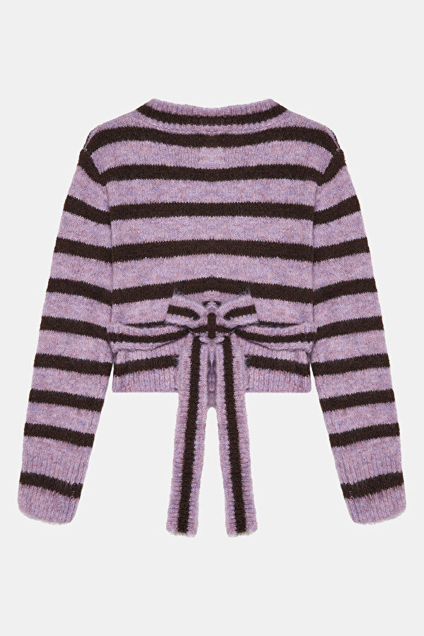 Brown Tricot Cardigan 2