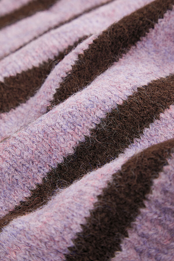 Brown Tricot Cardigan 4
