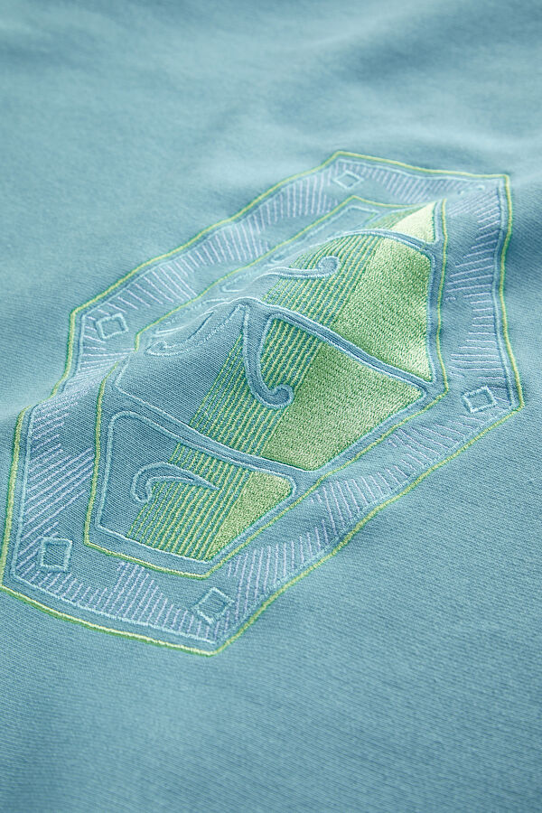 Mavi Relax Kalıp Bisiklet Yaka Erkek Sweatshirt 4