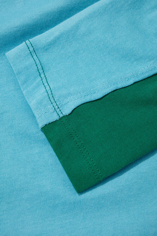 Green Bicycle Collar Design Filled Tshirt 4