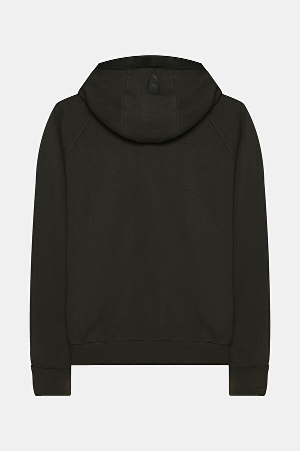 Koyu Gri Kapuşonlu Erkek Sweatshirt 2