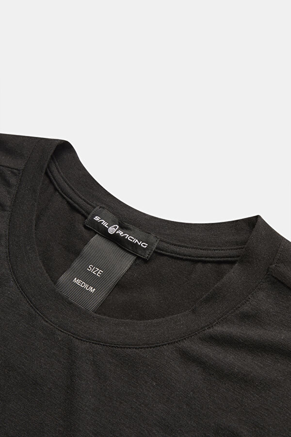 Siyah Bisiklet Yaka T-Shirt 3
