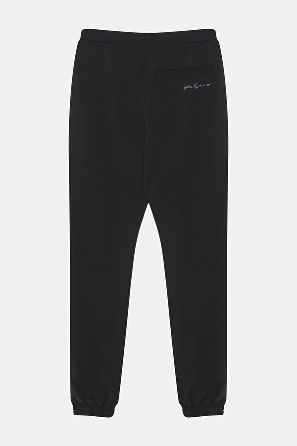 Black Slim-Fit Men's Trousers 2