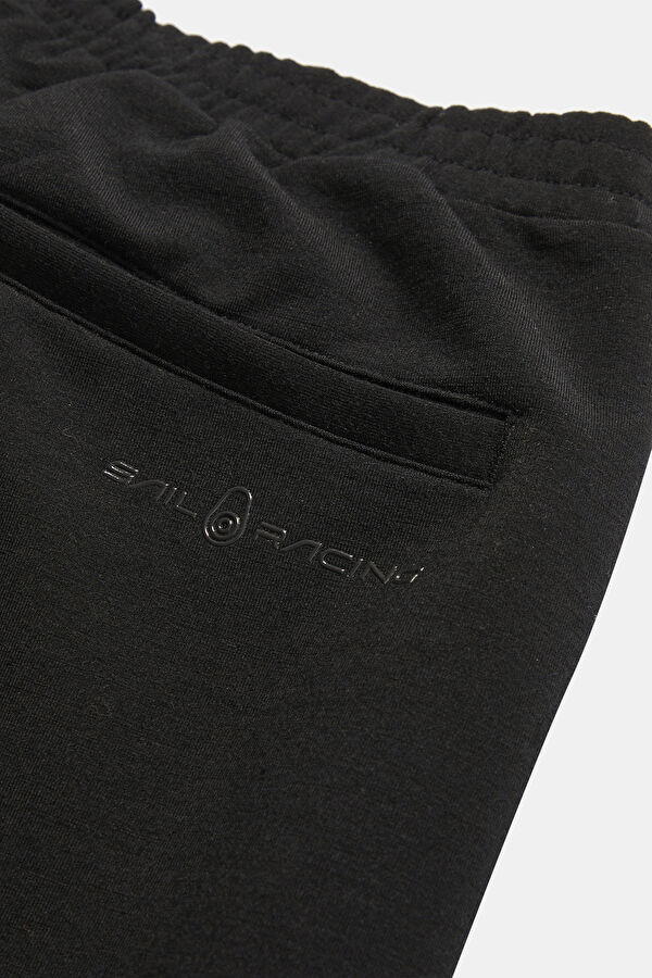 Black Slim-Fit Men's Trousers 4
