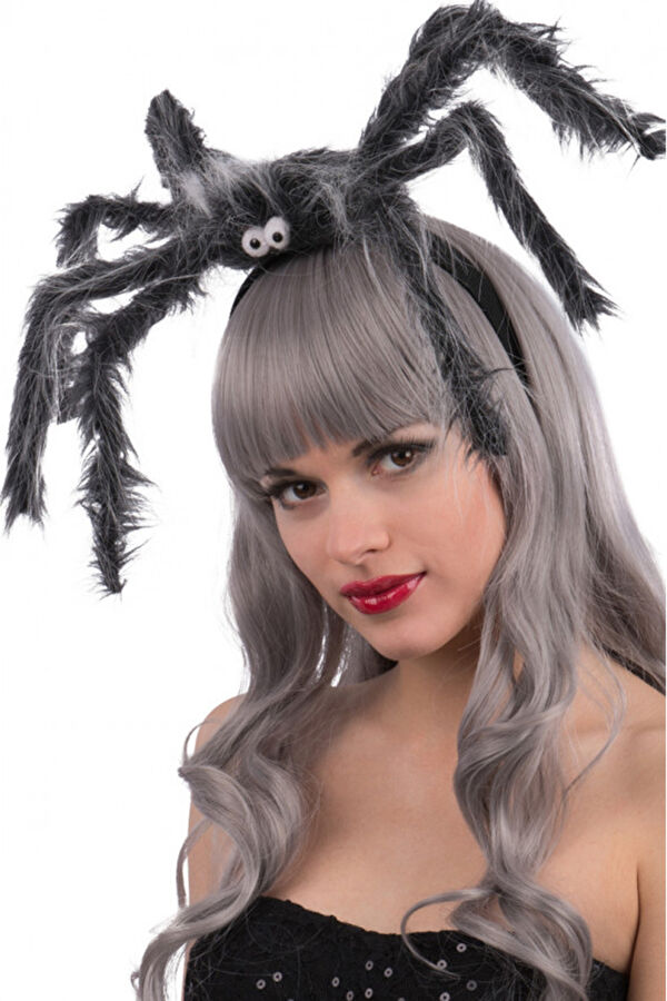 Headband With Plush Spider Pbh